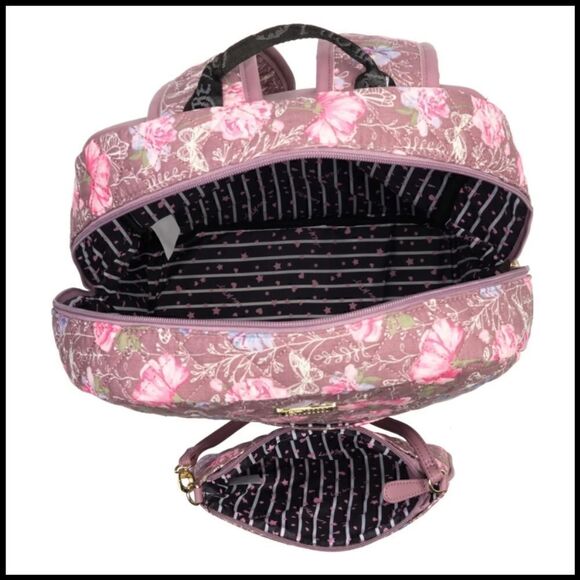 LUV BETSEY BY BETSEY JOHNSON Cotton Quilted Backpack with Purse Bag main image 9